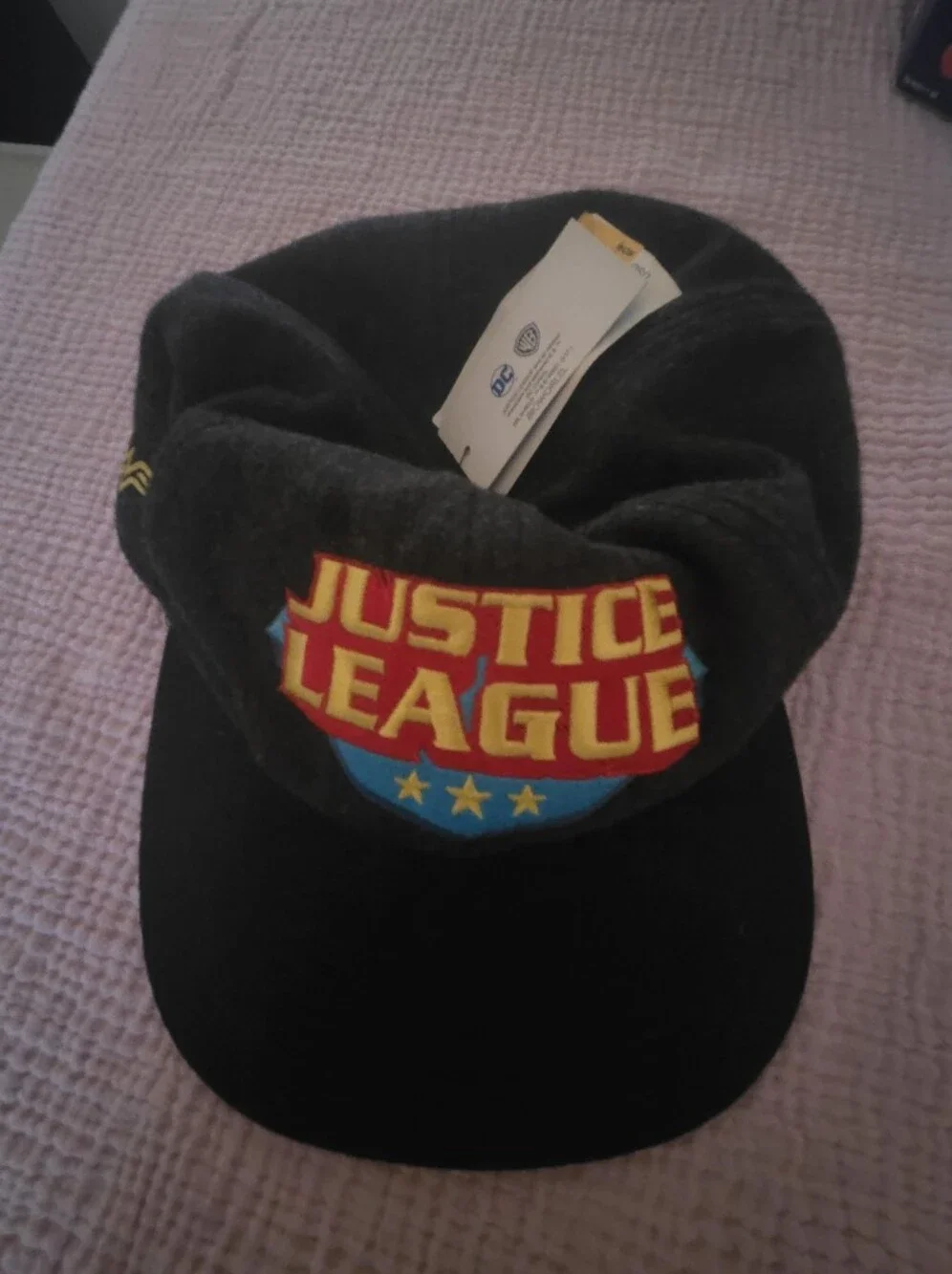 DC Justice League Hat with Embroidered Logo